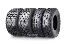 Full Set WANDA Sport ATV Tires 21x7-10 & 20x10-9 Polaris Outlaw 500 525