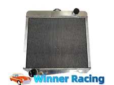 Aluminum Radiator for Lincoln Continental Mark II 1956-1957 V8 74MM CORE (For: Lincoln Mark II)