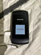 Kyocera Kona S2151 Black Virgin Mobile Cellular Flip Phone Working