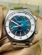 Christopher Ward C65 Super Compressor Automatic Diver's Watch 41mm Blue/White