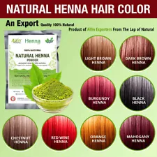 Natural Chemical-Free Henna Hair Color - Long-Lasting Dye for Vibrant Hair