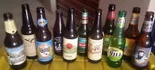 Lot of 6 Random Beer Bottles, Cans, Sizes, 30 Years of Collecting