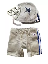 Build A Bear NFL Dallas Cowboys Outfit Pants Helmet Football Uniform Plush Doll