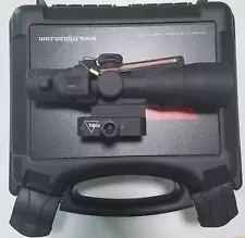 Trijicon 3x30 Compact ACOG Red Illuminated Fixed Scope - Black (TA33-C-400378)