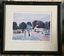 Ruth Russell Williams Old Time Revival Framed Print