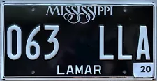 ð¥ FLASH SALE!! ð¥2020 EXPIRED Mississippi “Blackout” License Plate