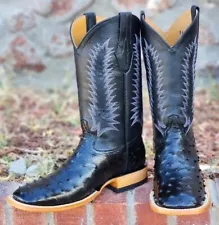 ostrich cowboy boots for men, Made in USA