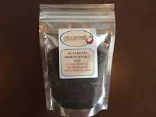 Alderwood Smoked Sea Salt 4 Oz ( Medium Fine Grind )