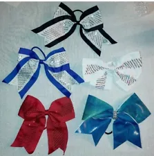 5 Cheerleading Cheer Hair Bows