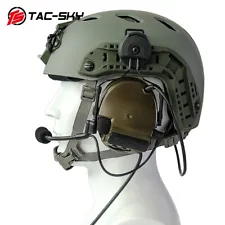 TAC-SKY tactical helmet noise reduction shooting COMTAC III hunting headset FG