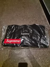 supreme box logo hoodie black