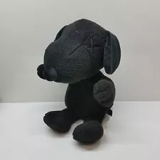 Uniqlo Kaws X Peanuts Snoopy Black Plush