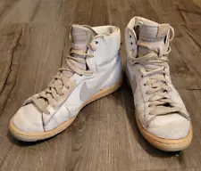 VTG 1982 (?) Nike Penetrator 830709TH5 High Top Leather Shoes Size 8 Basketball