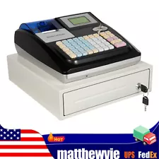 48 Keys Till Fully System Electronic Cash Register / POS System Management NEW