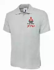 Mitsubishi FTO Embroidered Poloshirt (Heavyweight)