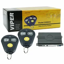 Viper 3100VX 1-Way Security System Keyless Entry Car Alarm System NEW