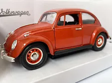 VW VOLKSWAGEN BEETLE 1:24 Scale Diecast Model Toy Car Miniature Classic