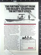 1982 ADVERTISING, Boston Whaler Outrage 17 18 20 22 25 fishing motor yacht boat