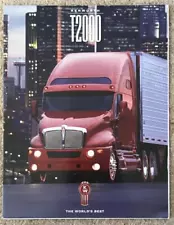 KENWORTH T2000 Sales Brochure 1996 #T2-96 USA/CANADA