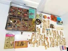 Fishing Lure Lot Flies/Storm Hopper Crickets/Imperial Trout/Poppers/Spinners