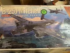 Rare Hangar 9 B-25J Mitchell Bomber ARF Kit RC Airplane 80.7 in Span NOS