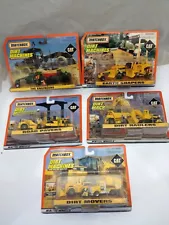 1997 Matchbox Dirt Machines Dirt Movers Haulers CAT Caterpillar JD