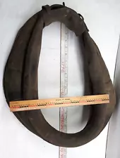 Vintage Leather Horse or Mule Collar 19" x 16¾"