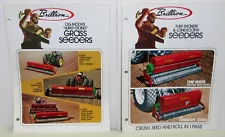 Brillion Iron Works Grass Seeders Brochures