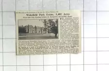 1936 Wokefield Park Estate With 1400 Acres For Sale