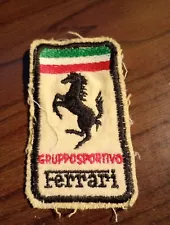 FERRARI 1980s, FERRARI PATCH Gruppo Sportivo ( Sports Group )