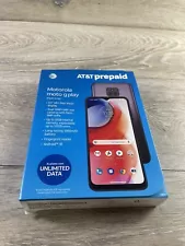 MOTOROLA Moto G Play AT&T Prepaid 32GB Flash Gray Smartphone New