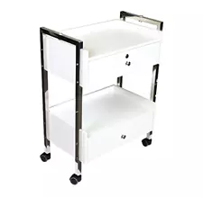 Dental Medical Mobile Utility Cabinet & Cart (Steel Frame)