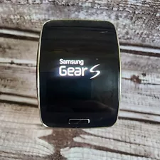 New ListingSamsung Galaxy Gear S SM-R750V Curved Black Silicone Smart Watch