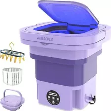 Portable Washing Machine , Foldable Mini Washing Machine, 8L Capacity Bucket