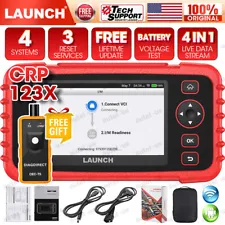 LAUNCH CRP123X OBD2 Scanner Check Engine ABS SRS Code Reader Car Diagnostic Tool