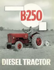 IH McCormick International B-250 British Diesel Tractor Color Sales Brochure