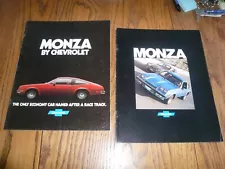 1977 1978 Chevrolet Monza Sales Brochure - Vintage - Two for One Price