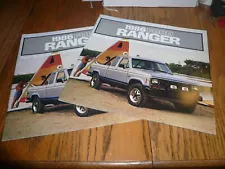 1986 Ford Ranger Sales Brochure - Vintage - Two for One Price