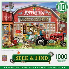 MasterPieces - Seek & Find - Antiques for Sale 1000 Piece Jigsaw Puzzle