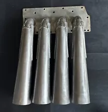 Vintage Mercury Outboard Racing Exhaust Stacks QUINCY PIPES