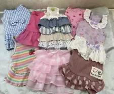 Lot Of 8 Pre-owned XXS/XS (for 3-5 dog) Dog Dresses