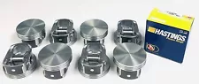 SILVOLITE Flat Top Pistons/8 FLOATING+MOLY Rings Chevy Pontiac 5.7L LS1 LS6 STD