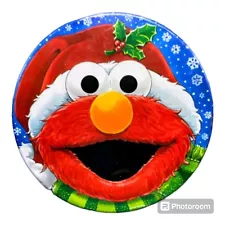 Sesame Street Collector Elmo Christmas Tin Friends for Life Empty