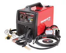 New Lincoln K3292-1 AutoPro 140 Mig Welder 120V Gas Flux Core w Helmet