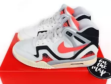 Nike Air Tech Challange II 2 QS White Hot Lava UK 5 6 7 8 9 10 US FZ9033-001 New