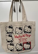 Daiso Japan Hello Kitty Tote Bag for Sale in Japan Only Kawaii