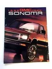 1992 GMC Truck Sonoma and Syclone 22-page Original Sales Brochure Catalog - GT