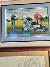 David Mann Easyriders ORIGINAL Centerfold PAINTING For May 1990 Issue