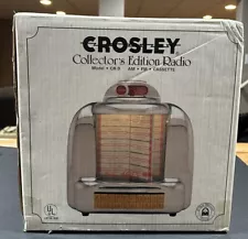 Crosley CR-9 Tabletop Vintage Retro Jukebox AM/FM/Cassette - New in the Box