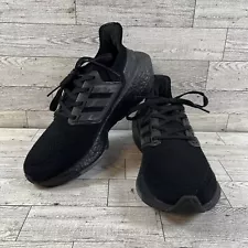 Adidas Ultra Boost 21 Triple Black Athletic Shoes FY5390 Men Size 5.5